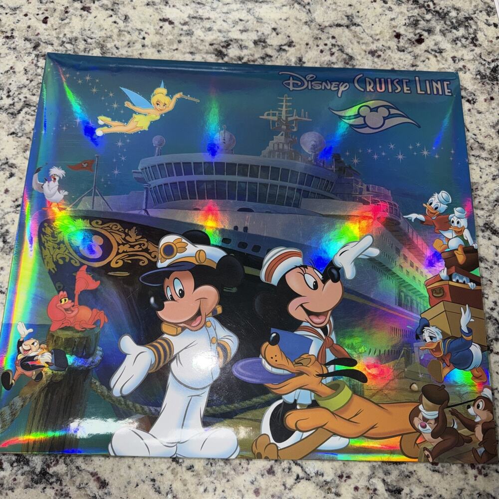 DISNEY CRUISE LINE AUTOGRAPHS & PHOTOGRAPHS BOOK Memories Mickey & Friends